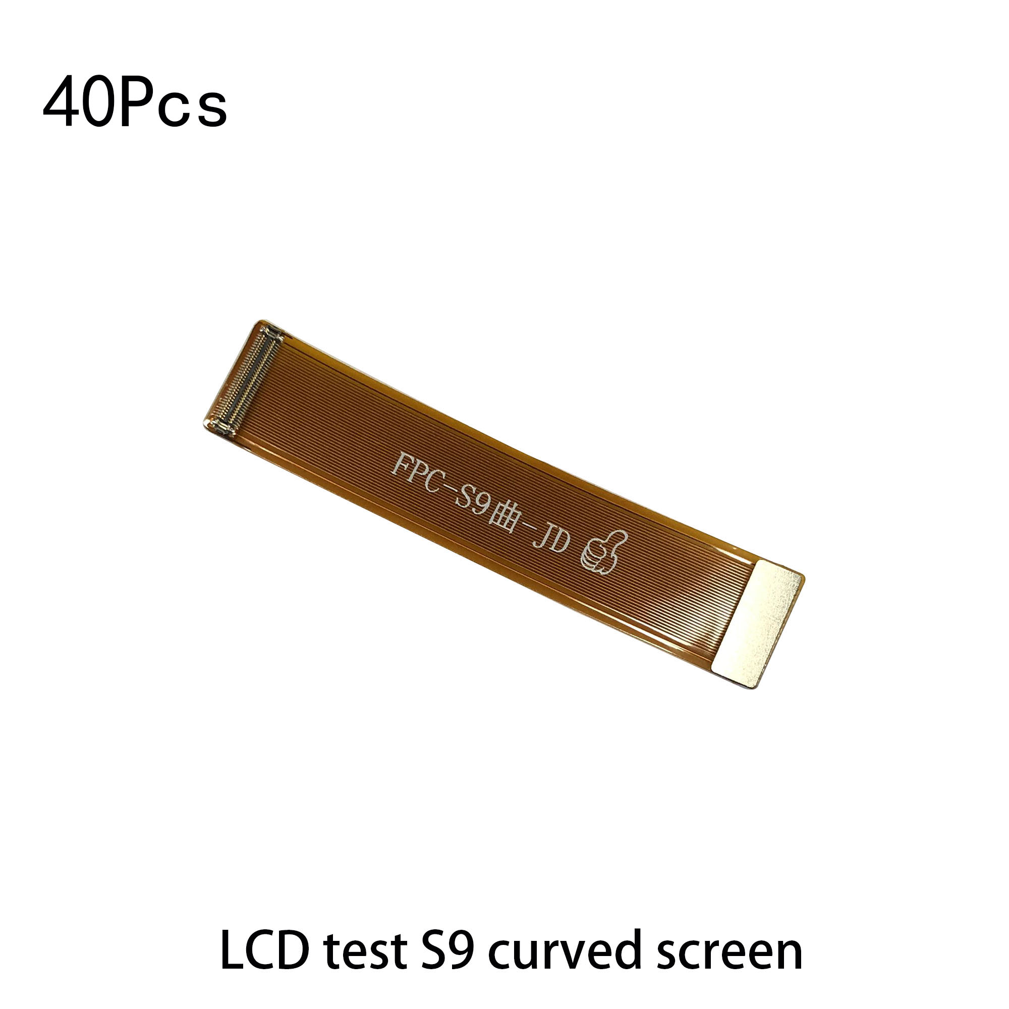 40PCS cho LCD Samsung kiểm tra S9 màn hình thẳng cáp dẻo S7 màn hình cong