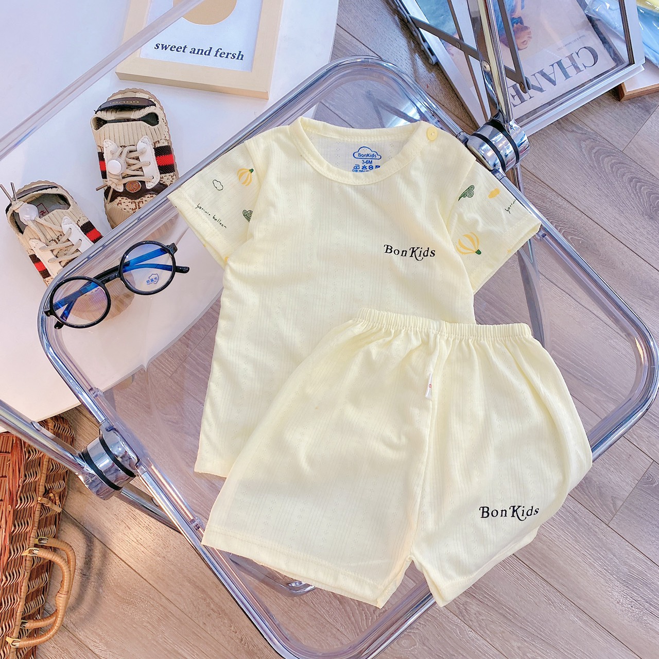 Bộ Cộc Tay Cao Cấp Nhiều Màu Cho Bé Sơ Sinh Từ 5-15kg, Vải Thông Hơi Mềm - Đẹp - Thông Thoáng Thấm Hút Mồ Hôi Tốt