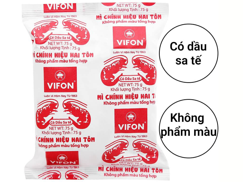 Thùng mì giấy Vifon 30 gói *75g