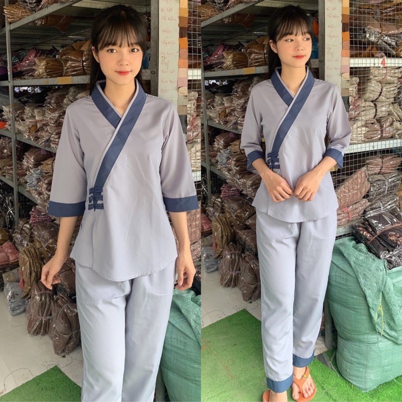 Đồ Lam Đi Chùa # 3 Nút Kate