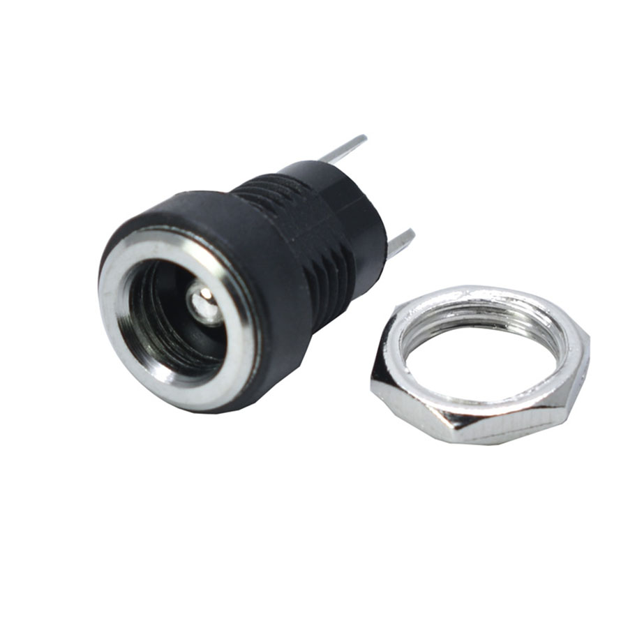 2/5/10pcs%205.5%20X%202.1/5.5x2.5mm%20Dc%20Power%20Jack%20Socket%20Supply%20Female%20Panel%20Mount%20Connector%20Plug%20Adapter%202%20Terminal%20Type%20Dc%20Connector%20-%20Image%205