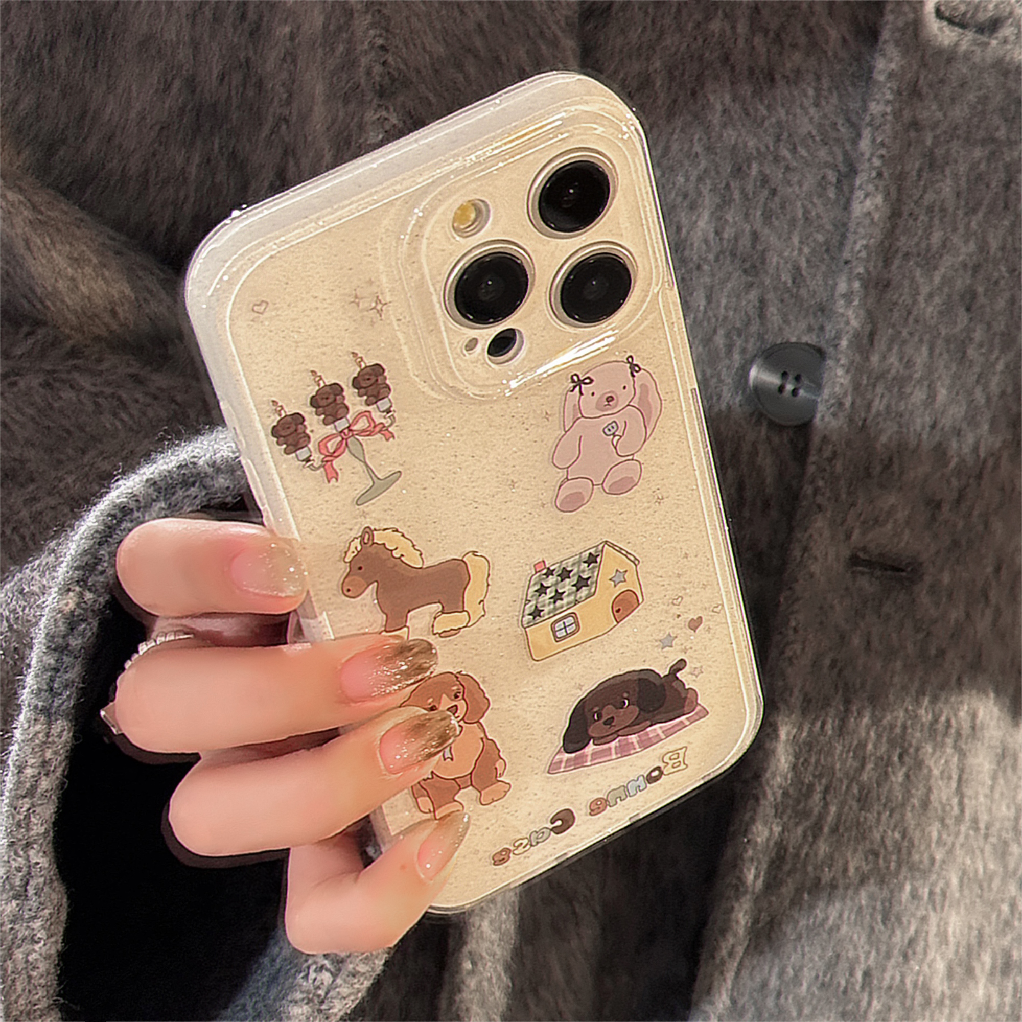 Sroof%20Case%20For%20iPhone%2011%2012%2013%2014%2015%2016%20Pro%20Max%20New%20creative%20silicone%20soft%20shell%20double%20layer%20glitter%20cute%20cartoon%20candle%20powder%20knot%20dog%20Phone%20Case%20Back%20Cover%20-%20Image%206