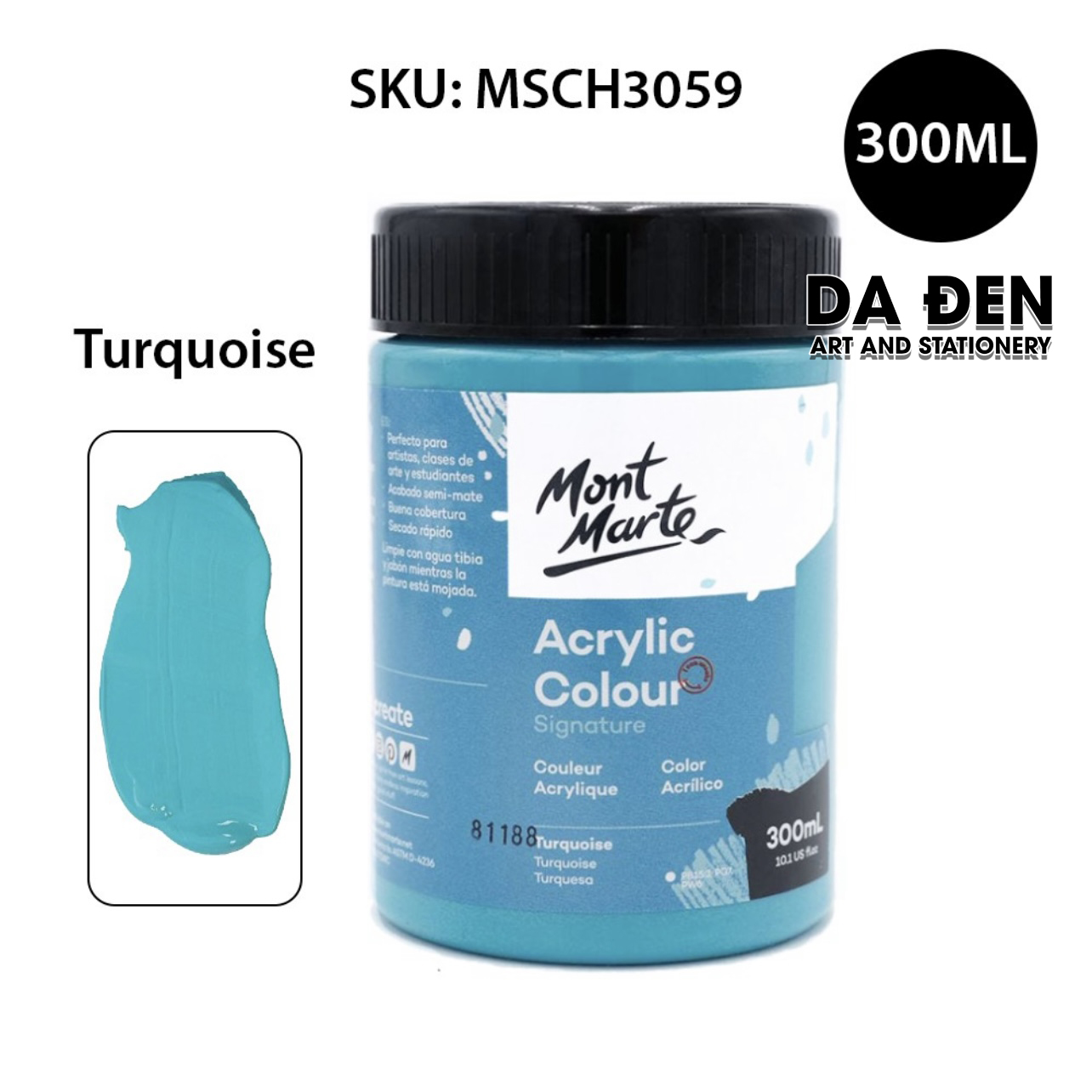 P3 - màu acrylic 300ml signature mont marte