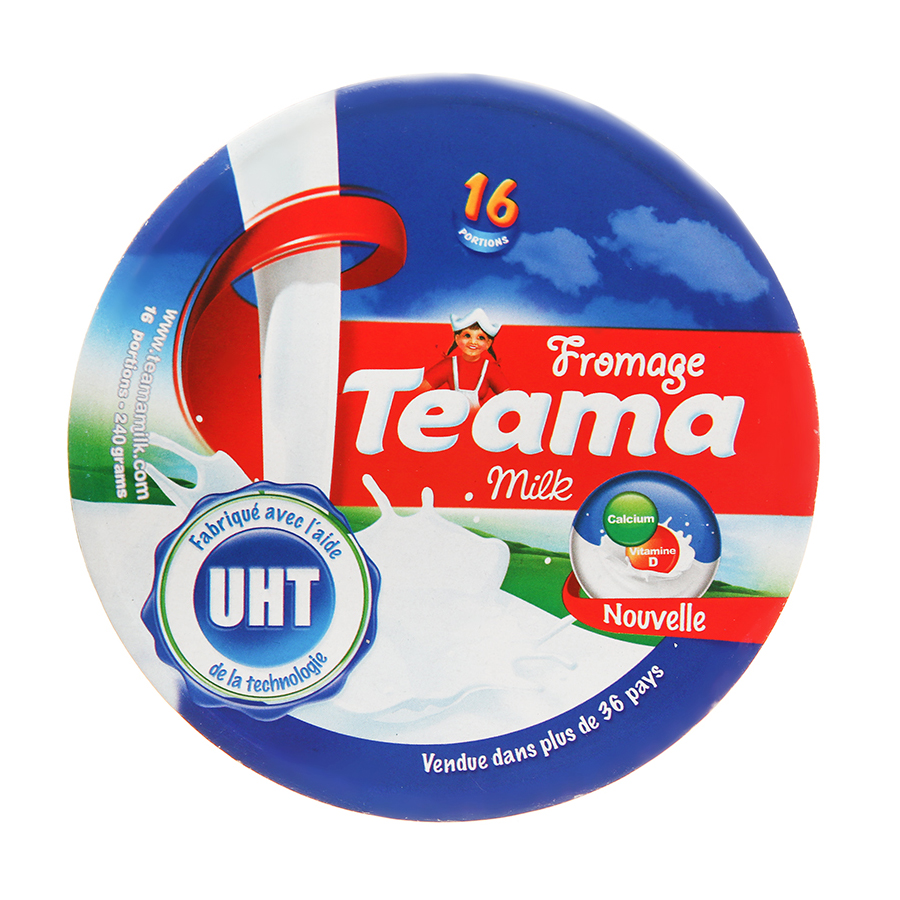 Phô mai Teama hộp 16 miếng