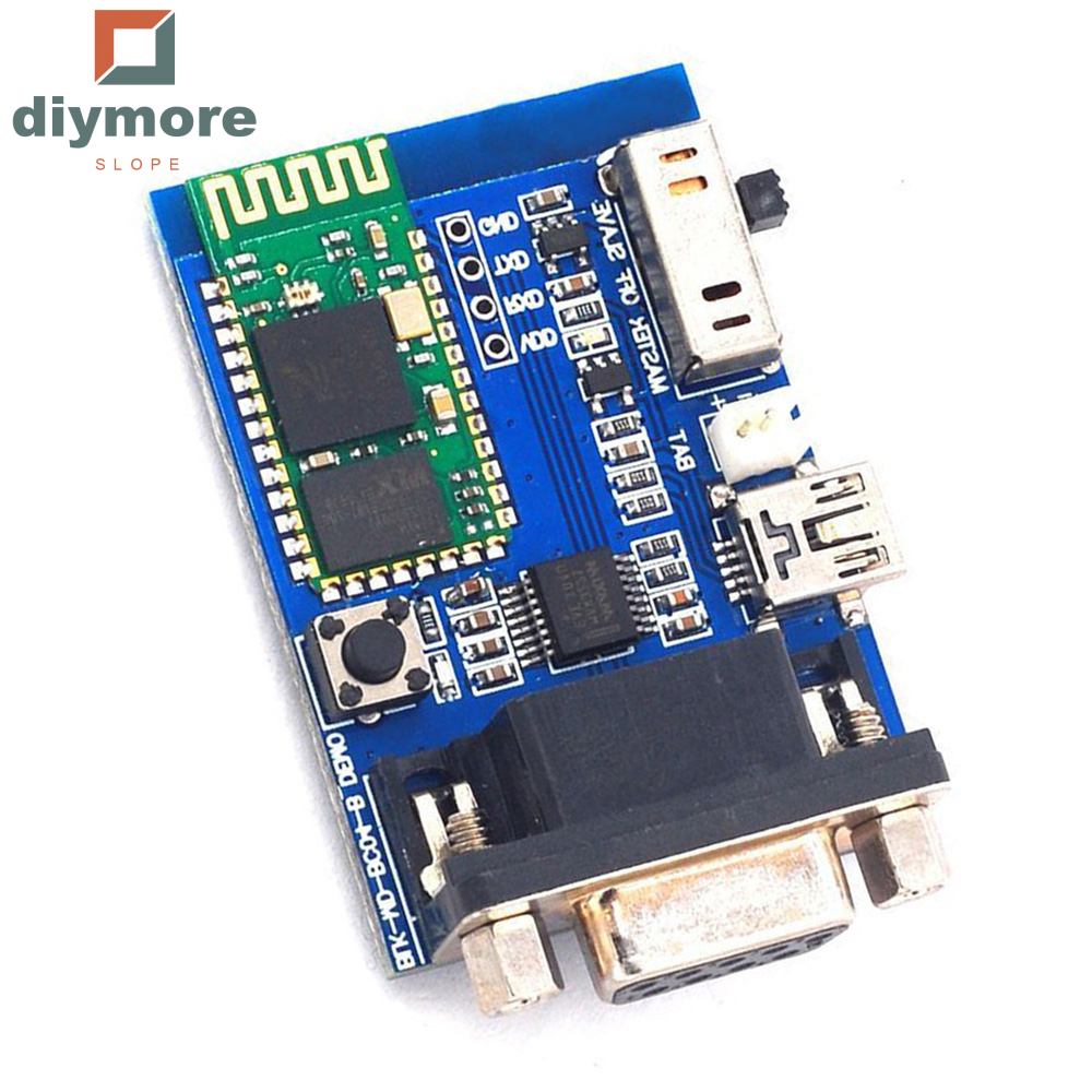 diymore slope BC-04 Bluetooth Serial Port Module Demo Version Wireless Serial Communication Wireless Serial Port RS232 Data Transmission Module