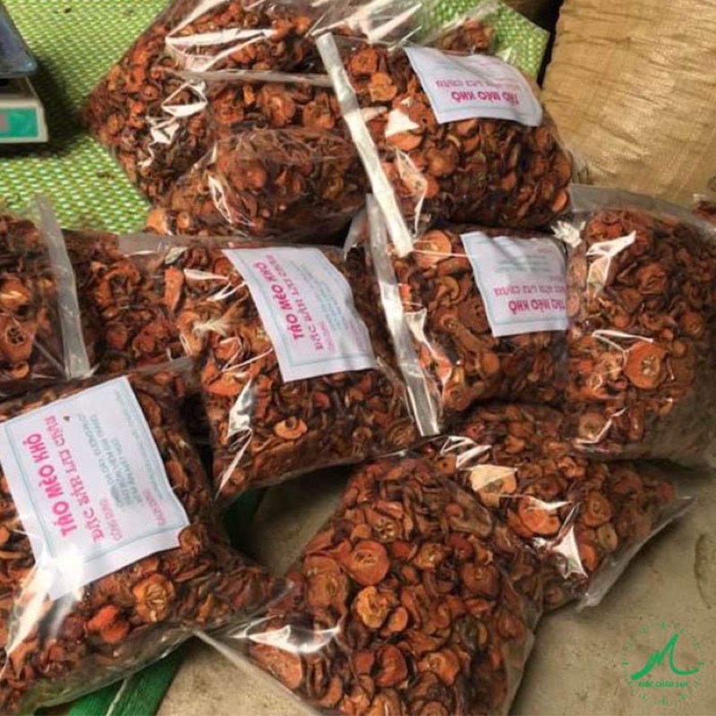 Combo 3kg Táo Mèo khô Tây Bắc ( thái tay phơi khô )