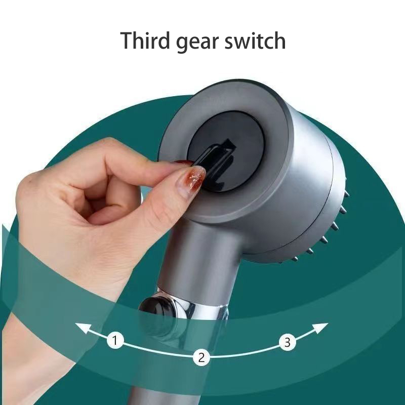 ERMO 🔧vòi sen tăng áp siêu mạnh Vòi hoa sen áp lực, điều chỉnh ba vị trí, vòi hoa sen áp lực cực cao