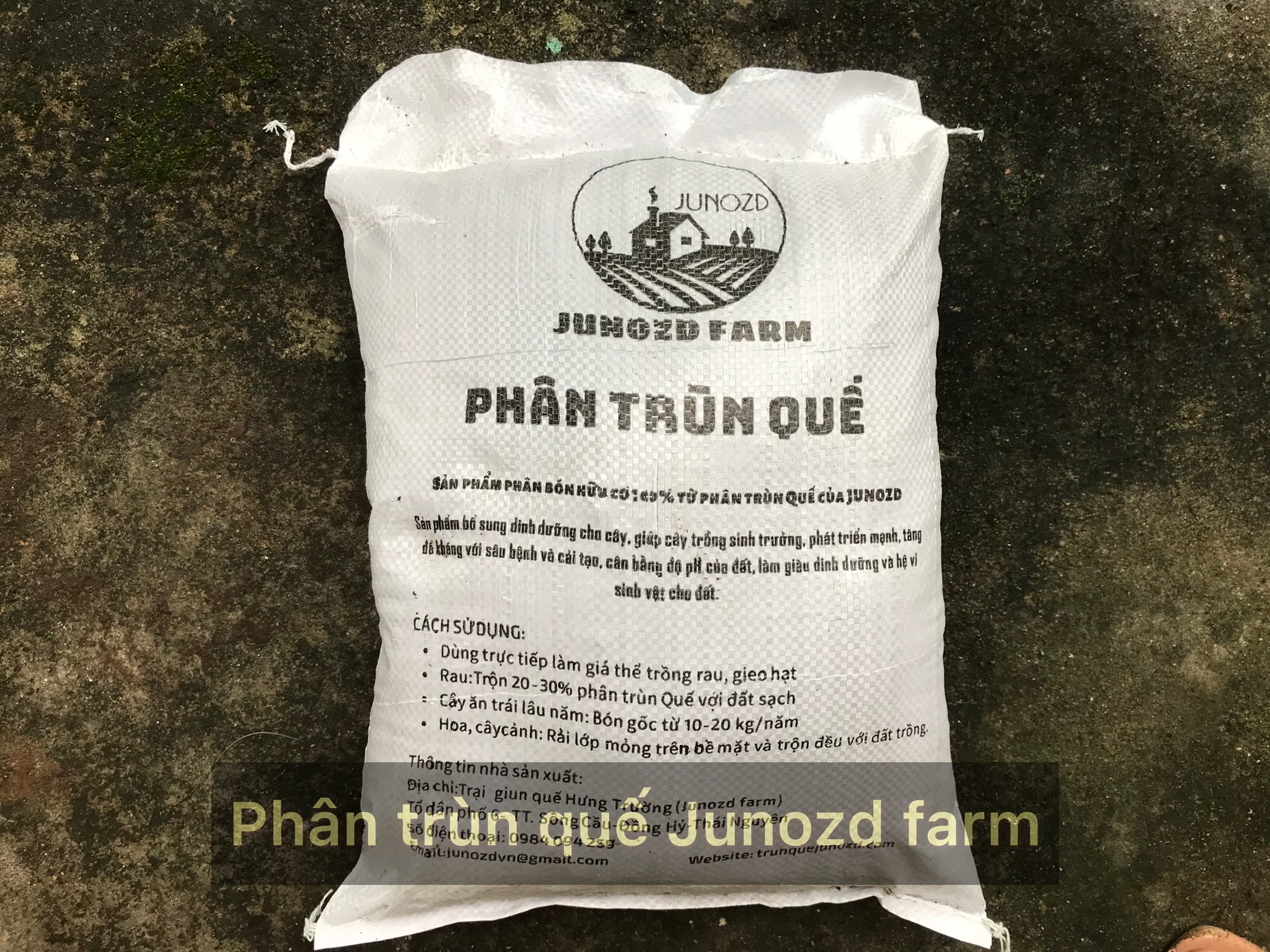 Phân trùn quế bột JUNOZD