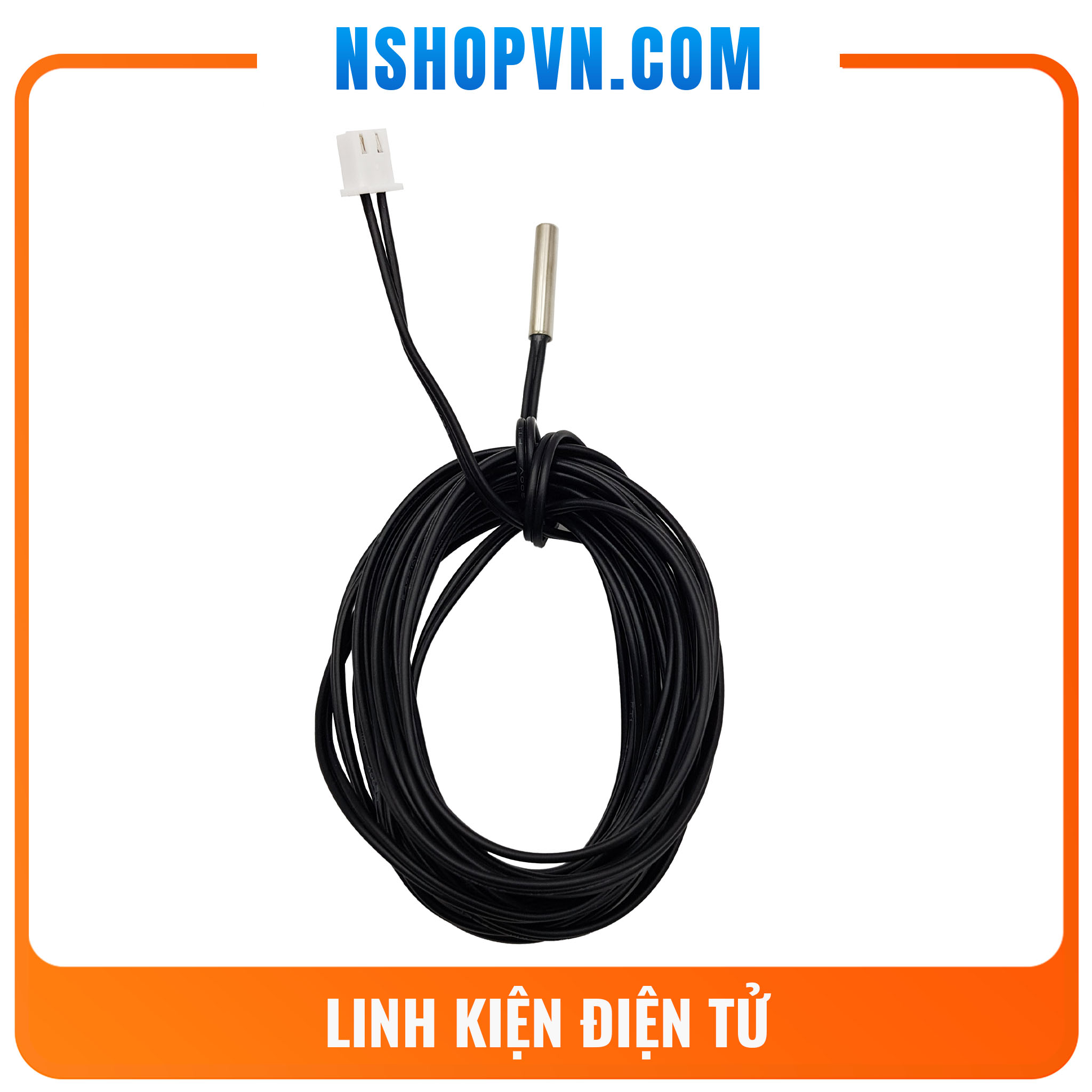 Dây đo nhiệt độ NTC B3950 10K 1 mét, 2 mét, 3 mét