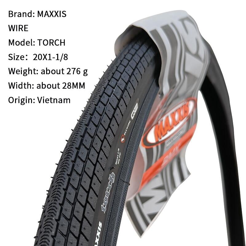 【ready】MAXXIS TORCH bicycle tire 20x2.20 folding tire 20X118 20X138