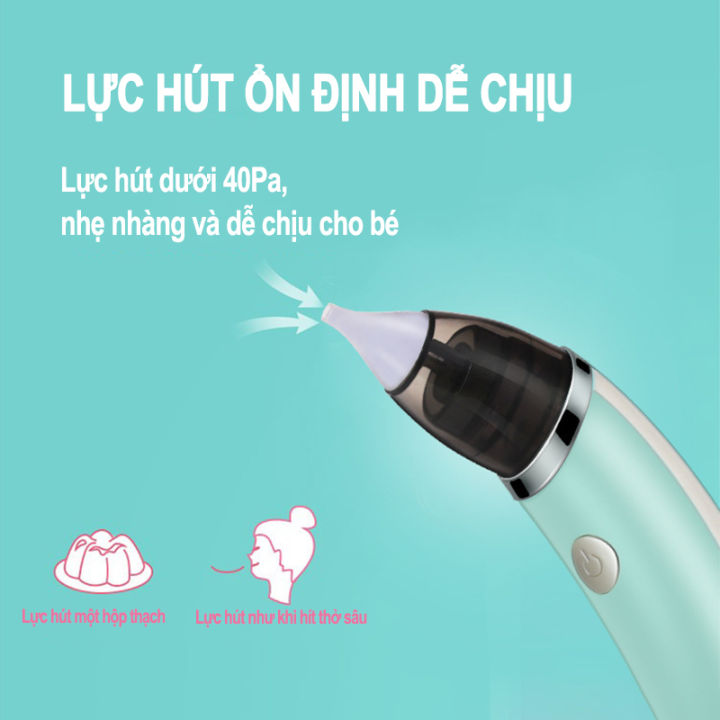 [HCM]Máy Hút Mũi trẻ em ICHIKO Nhật Bản (an toàn cho bé 5 mức hút)