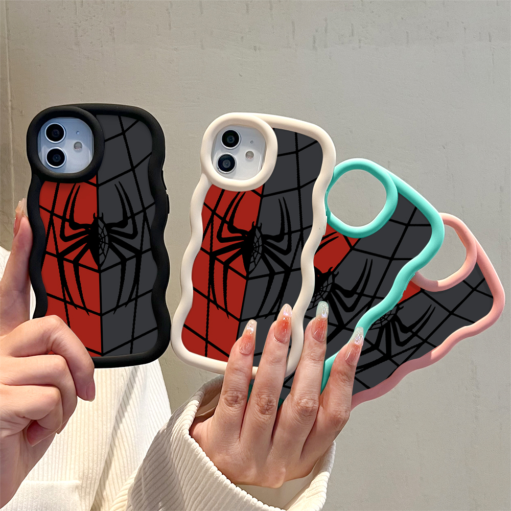 Hontinga%20for%20Samsung%20A16%20Back%20Cover%20Spider%20Web%20Marvel%20Pattern%20Luxury%20Phone%20Cover%20Soft%20Silicone%20Macaron%20Wave%20Mobile%20Case%20-%20Image%203