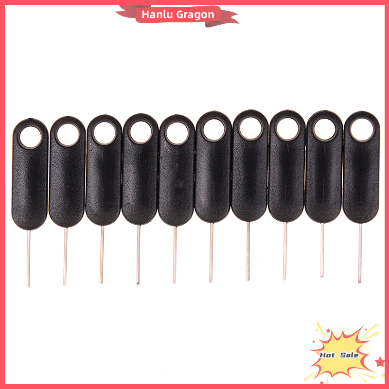Hanlu 10 Pcs Sim card tray removal eject pin key tool
