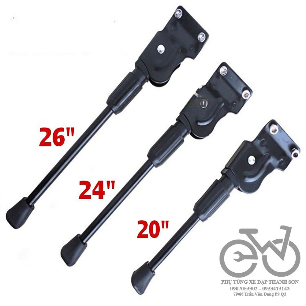 Chân chống xe đạp thể thao, địa hình, chân chống bắt khung xe đạp fix gear