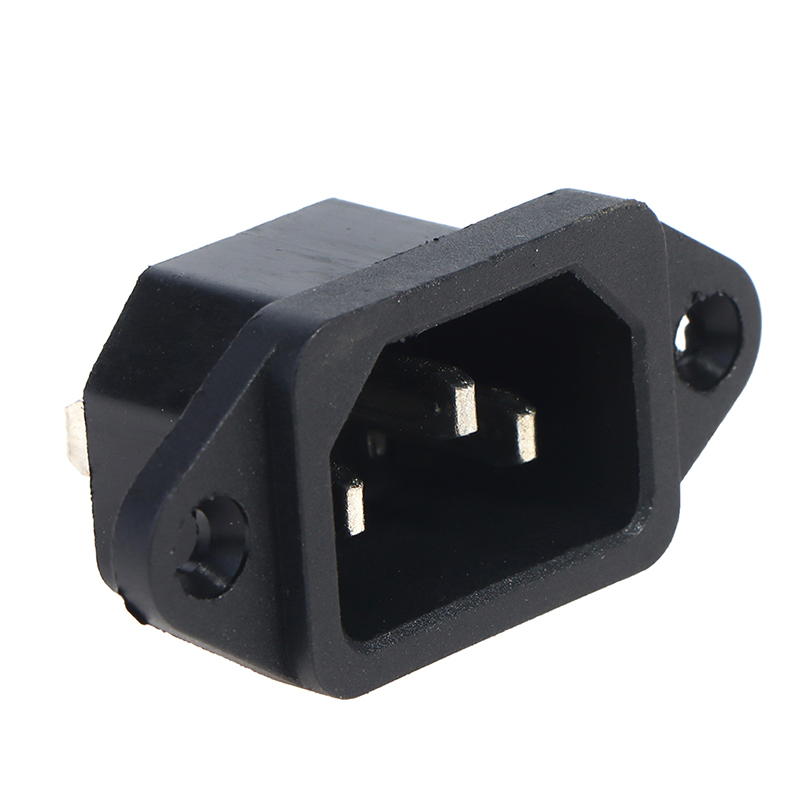 AC-04 Socket 250V 10A 3-pin With Ears For Electric Car Computer Power ...