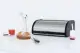 BRABANTIA Roll Top Bread Bin Matt Steel Fingerprint Proof. 