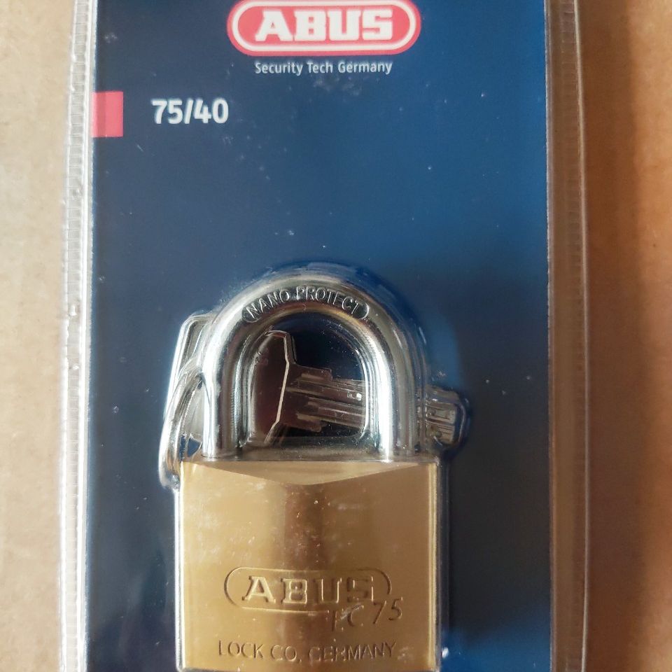 [chính hãng] Khóa ABUS 75/40 chìa vi tính chống trộm