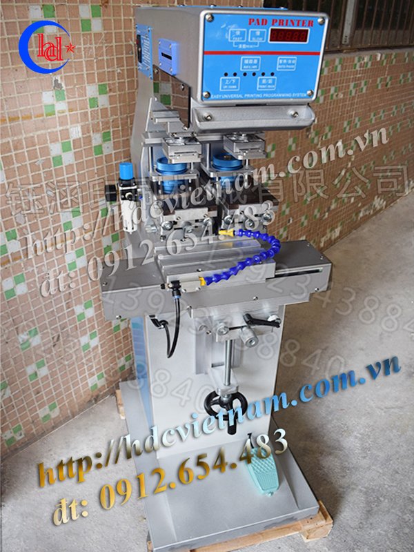 MÁY IN TAM PON (IN PAD) 2 MÀU CỐC MỰC