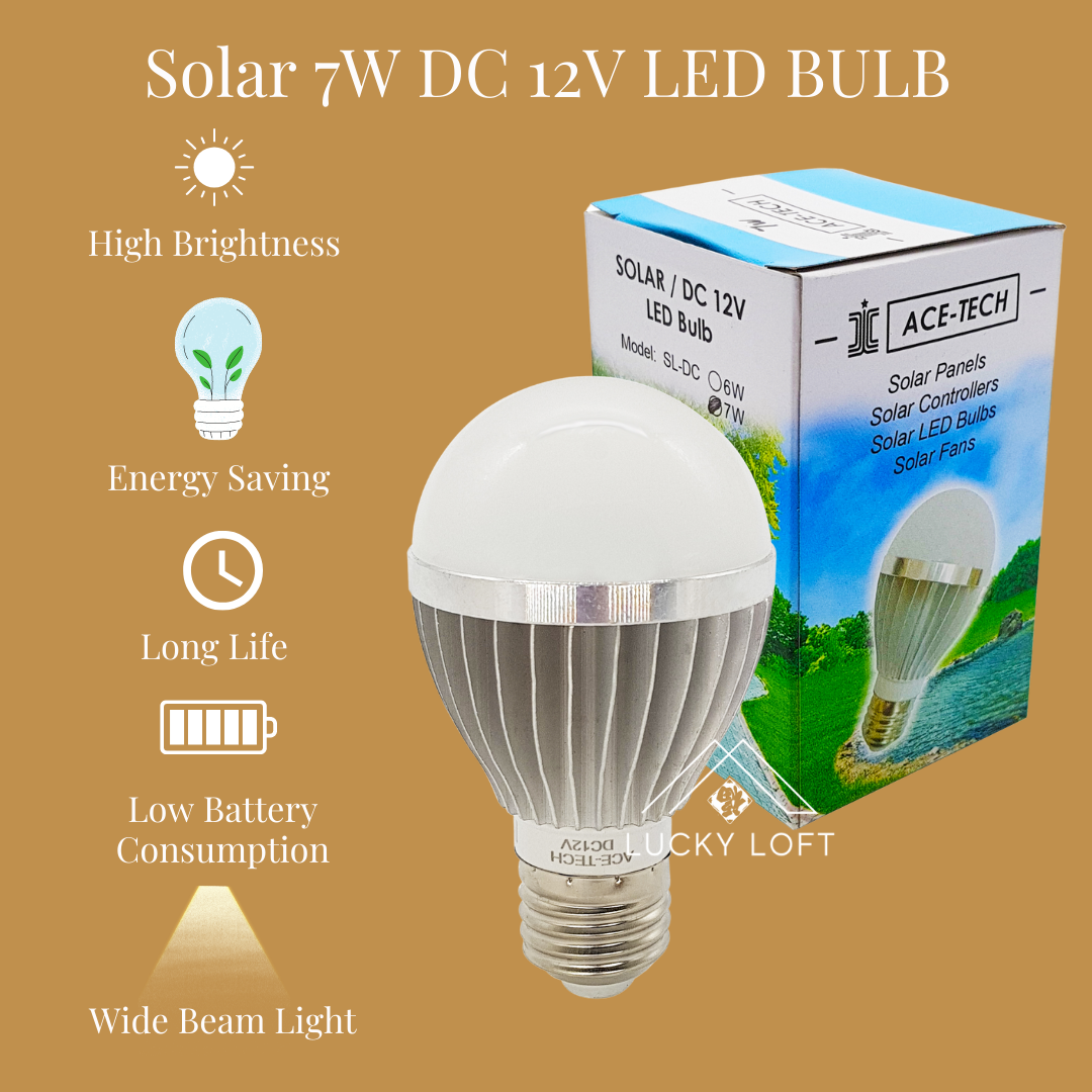 LED bulb 7W 12V for solar system