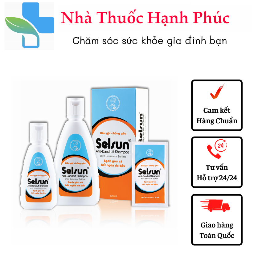 Dầu Gội Chống Gàu  Selsun 100ml và 50ml
