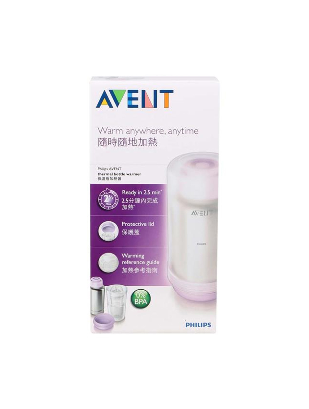 philips avent travel bottle warmer