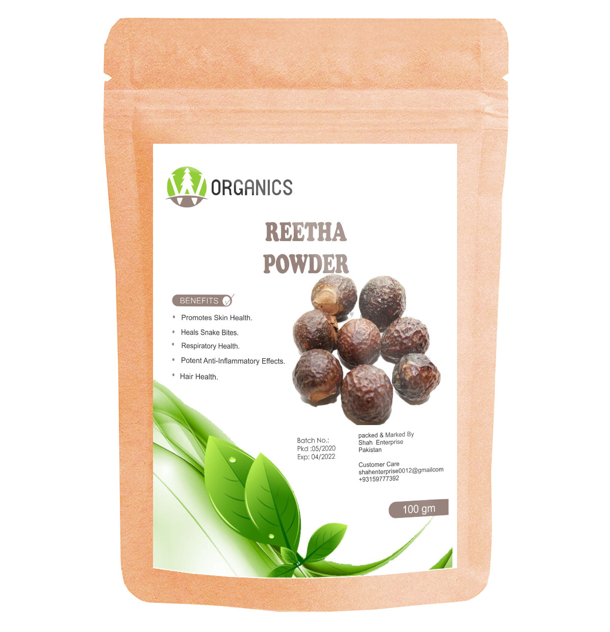 Natural Reetha Powder 100 gm | Daraz.pk