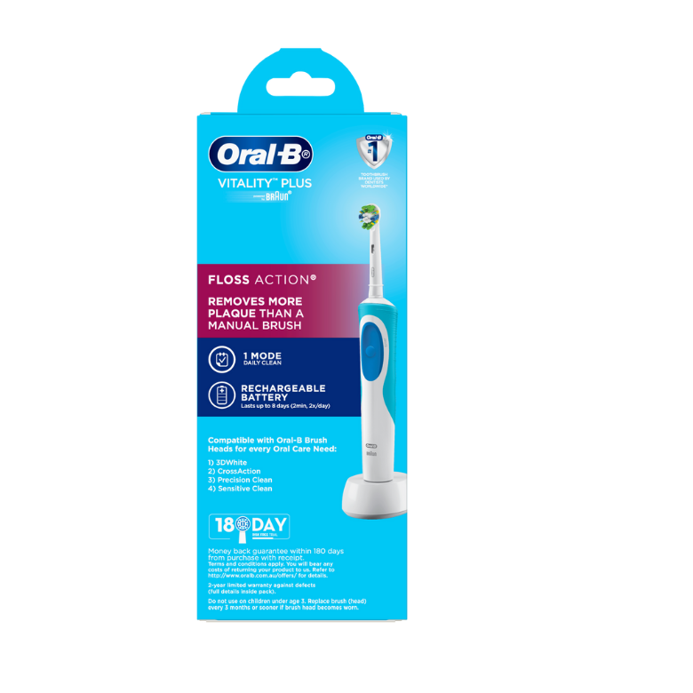 Bàn chải đánh răng điện Oral-B Vitality Plus FlossAction