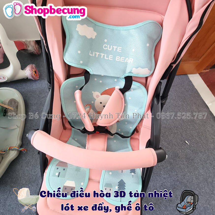 CHIẾU ĐIỀU HÒA 3D TẢN NHIỆT LÓT XE ĐẨY