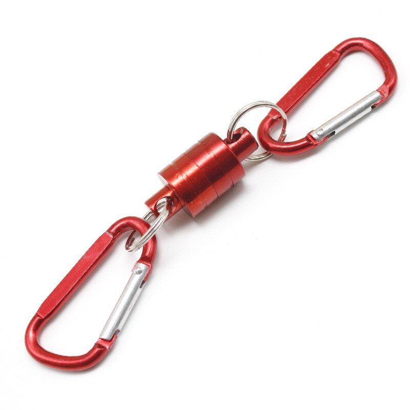 1PC Multiftion Magnetic Buckle Magnetic Mountaineering Buckle KEY CHAIN Outdoor Fishing Mountaineering Anti-Loss Rope