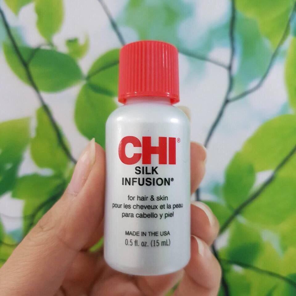 Tinh dầu dưỡng tóc CHI Silk Infusion 15ml