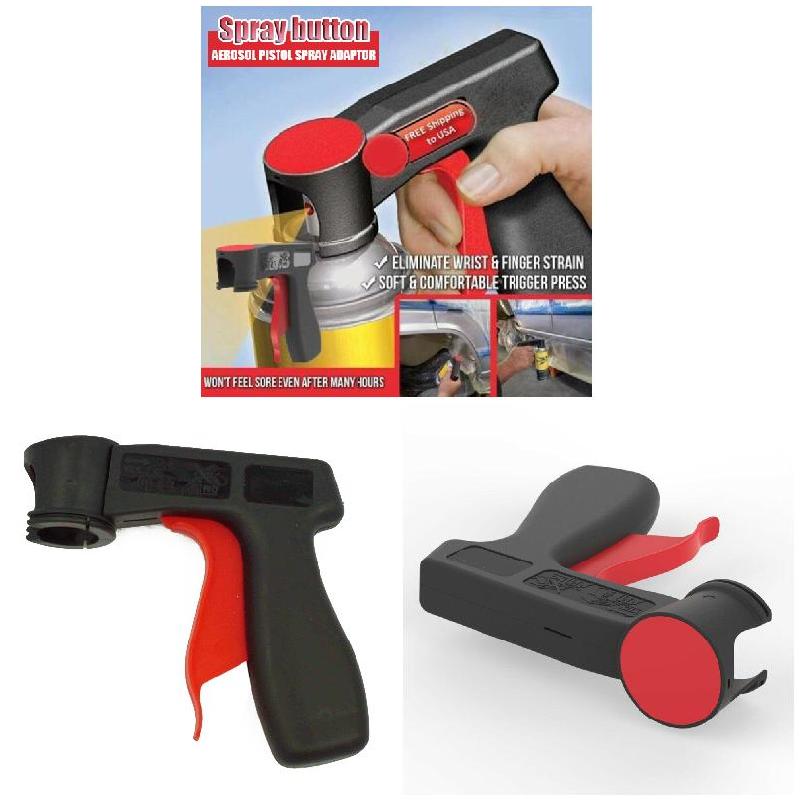 Aerosol Paint Care Spray Adaptor Handle Tool Portable Trigger Press AccessoriesTrigger PressPortableAerosol Paint Care Spray AdaptorHandle Tool,Accessories