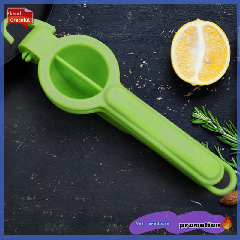 Fkend 1Pc Plastic Lemon Clip Kitchen Thickening Manual Fruit Juicer Mini Squeezer