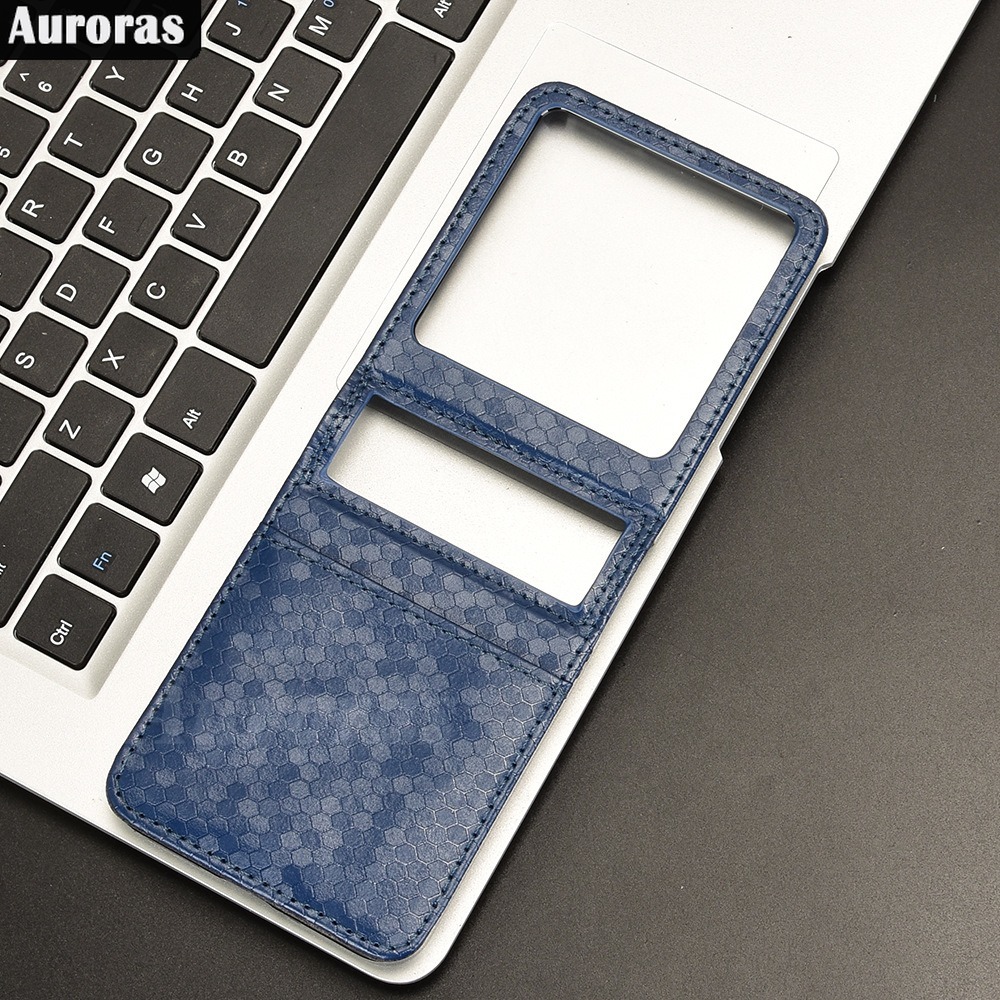 For Tecno Phantom V Flip2 5G Phone case Wave Point Design TPU External Leather Card stand Holder New Design Flip Cover for Tecno Phantom V Flip2 5G Cover casing HP. 
