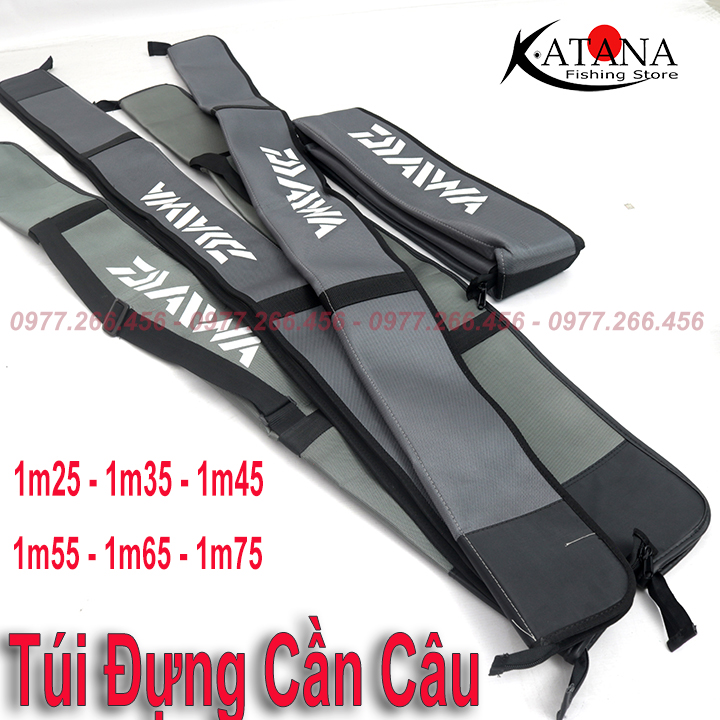Túi đựng cần câu 3 lớp - 1m25 1m35 1m45 1m55 1m65 1m75