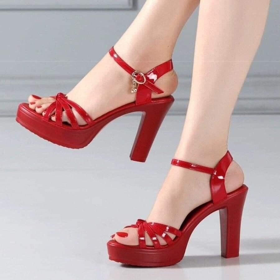 Giày sandal thắt nút 10p cao cấp