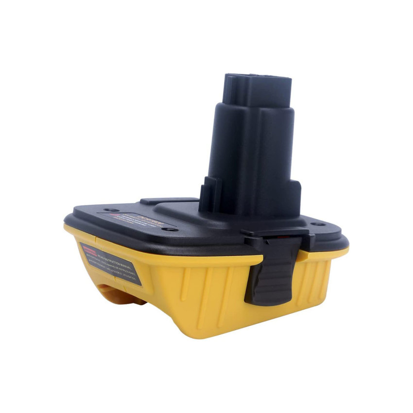 Dca1820 usb adapter for dewalt 18v tools convert dewalt 20v lithium battery to dewalt 18v nicad nimh replacement battery tools