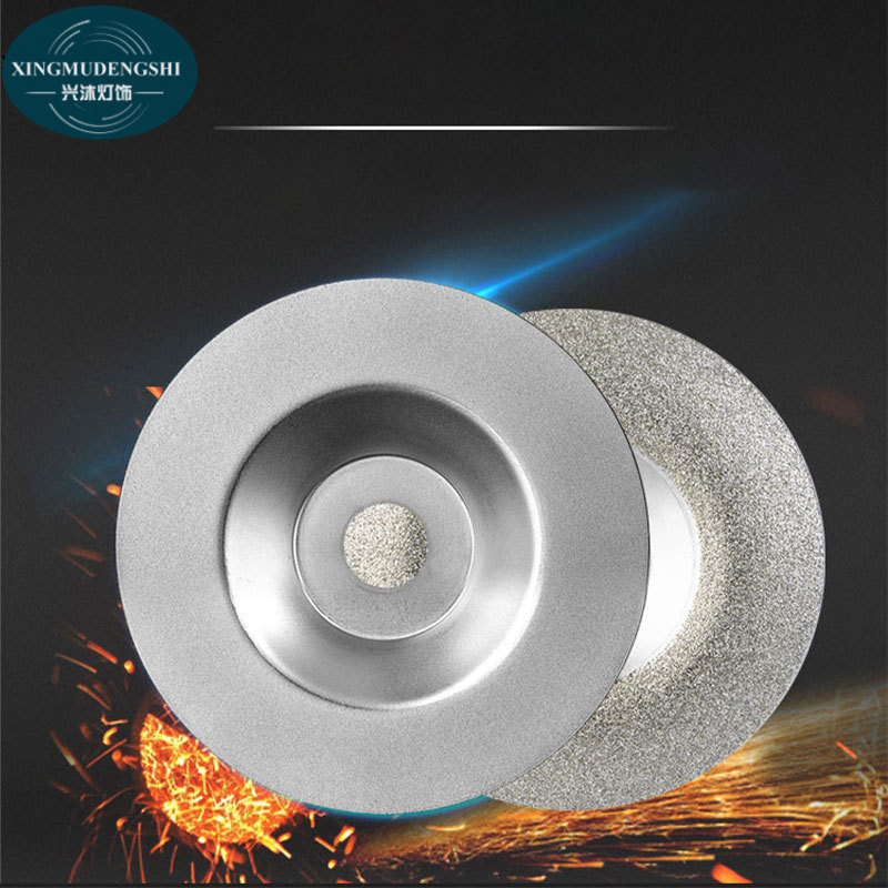 Diamond grinding wheel universal special grinding blade bowl shaped arc angle grinder grinding blade diamond electroplating grinding blade