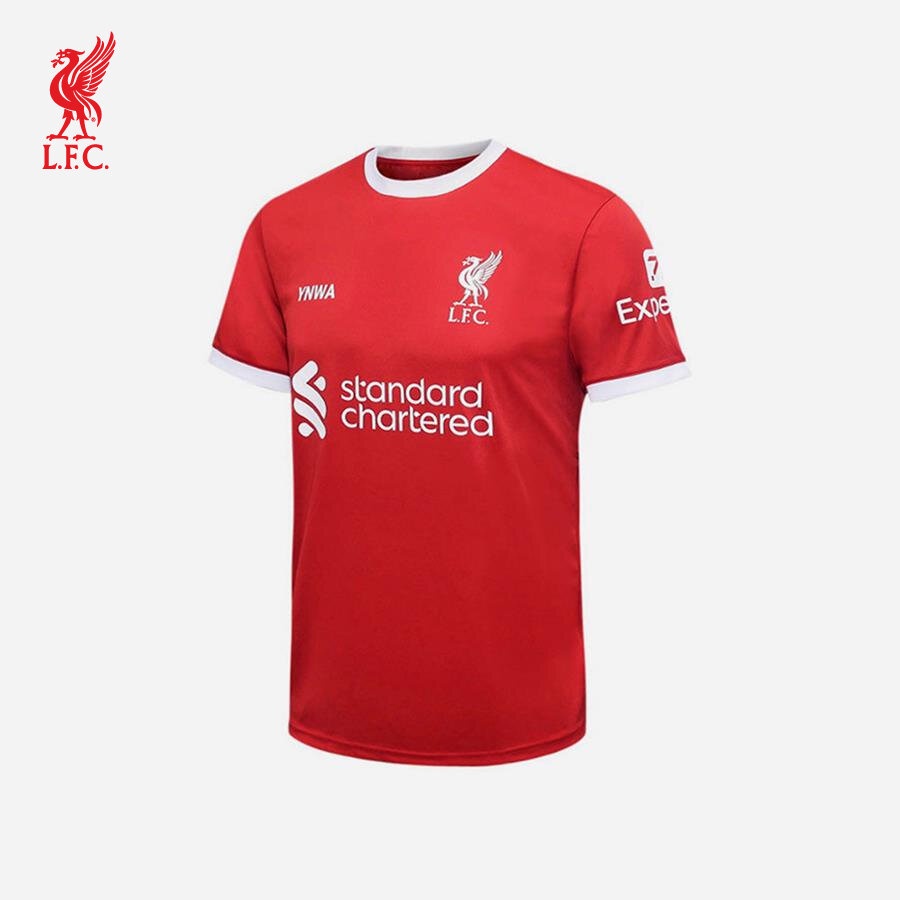 Lfc áo thun thể thao nam 23 24 supporter jersey home s23sp01