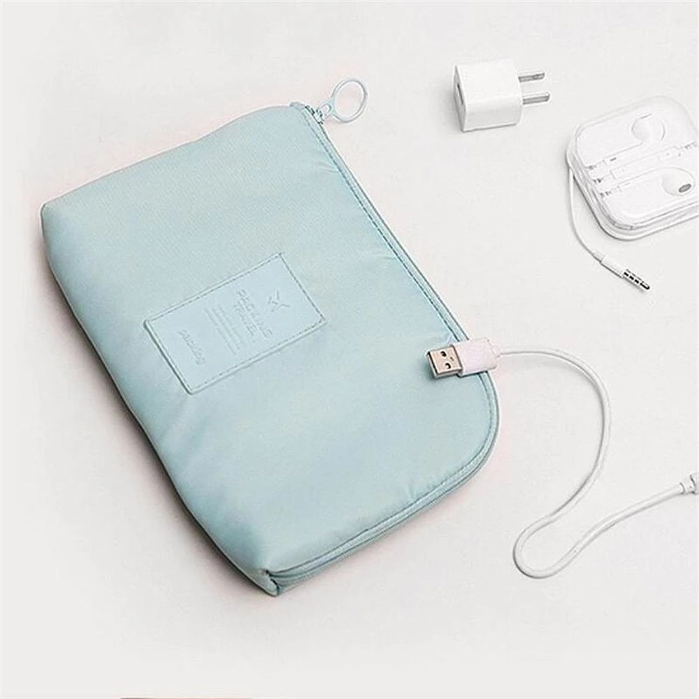 MEMEDAN Multifunction Travel Accessory Headset Bag Earphone Data Cable Digital USB Wire Organizer Cable Storage Bag Electronic Organizer Mobile Charger Holder