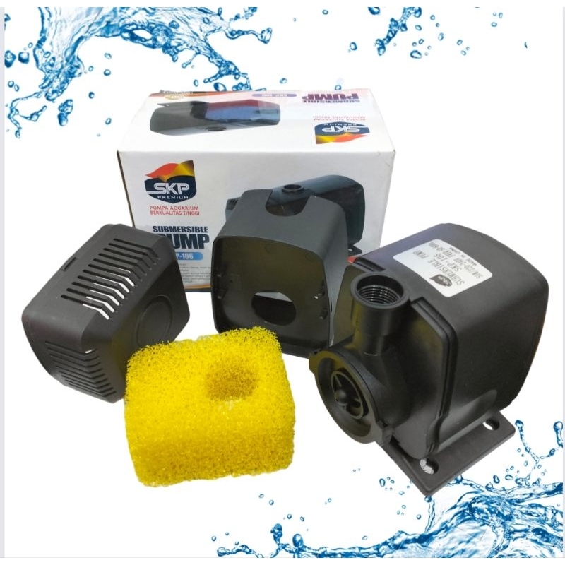 SKP PREMIUM 106 pompa kolam hidroponik