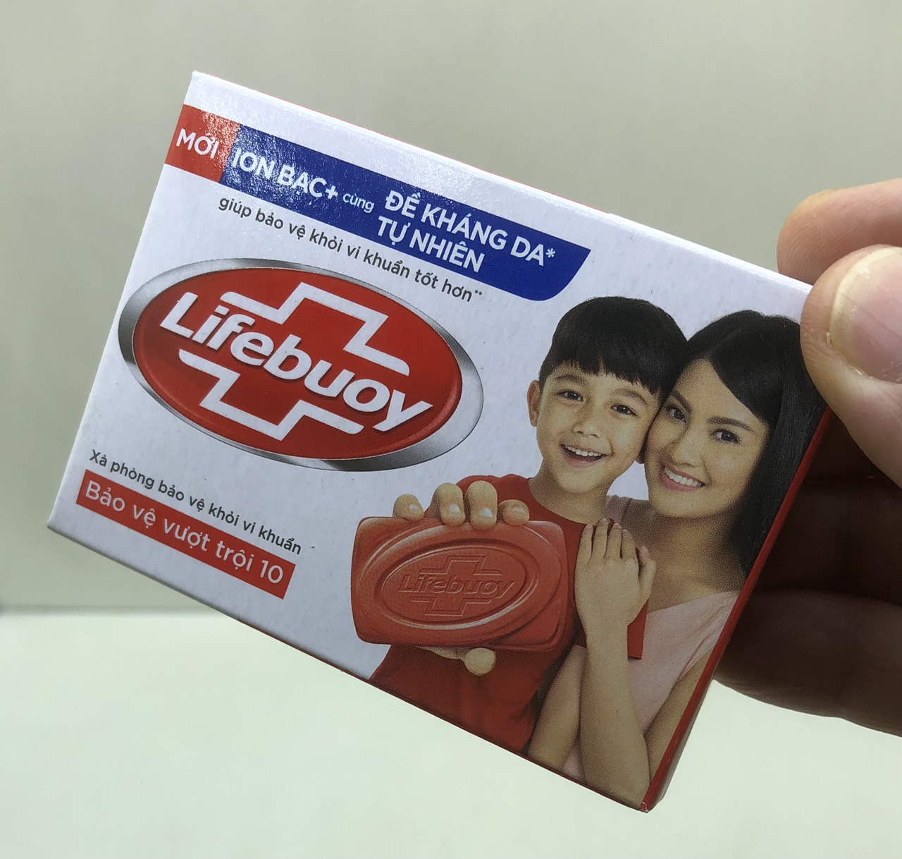 Xà bông cục Lifebuoy chăm sóc da 90g
