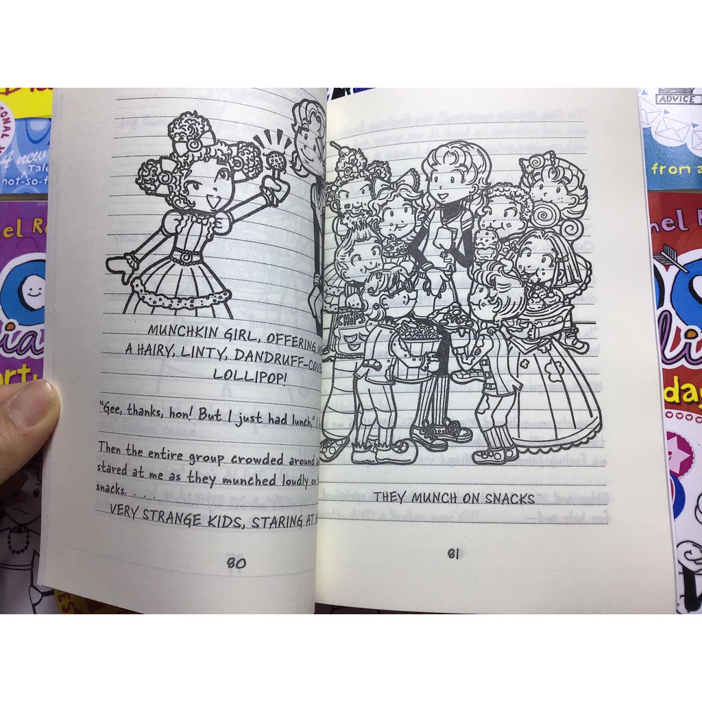 Bộ FULL 12q - Dork Diaries (Bộ đồ chơi)
