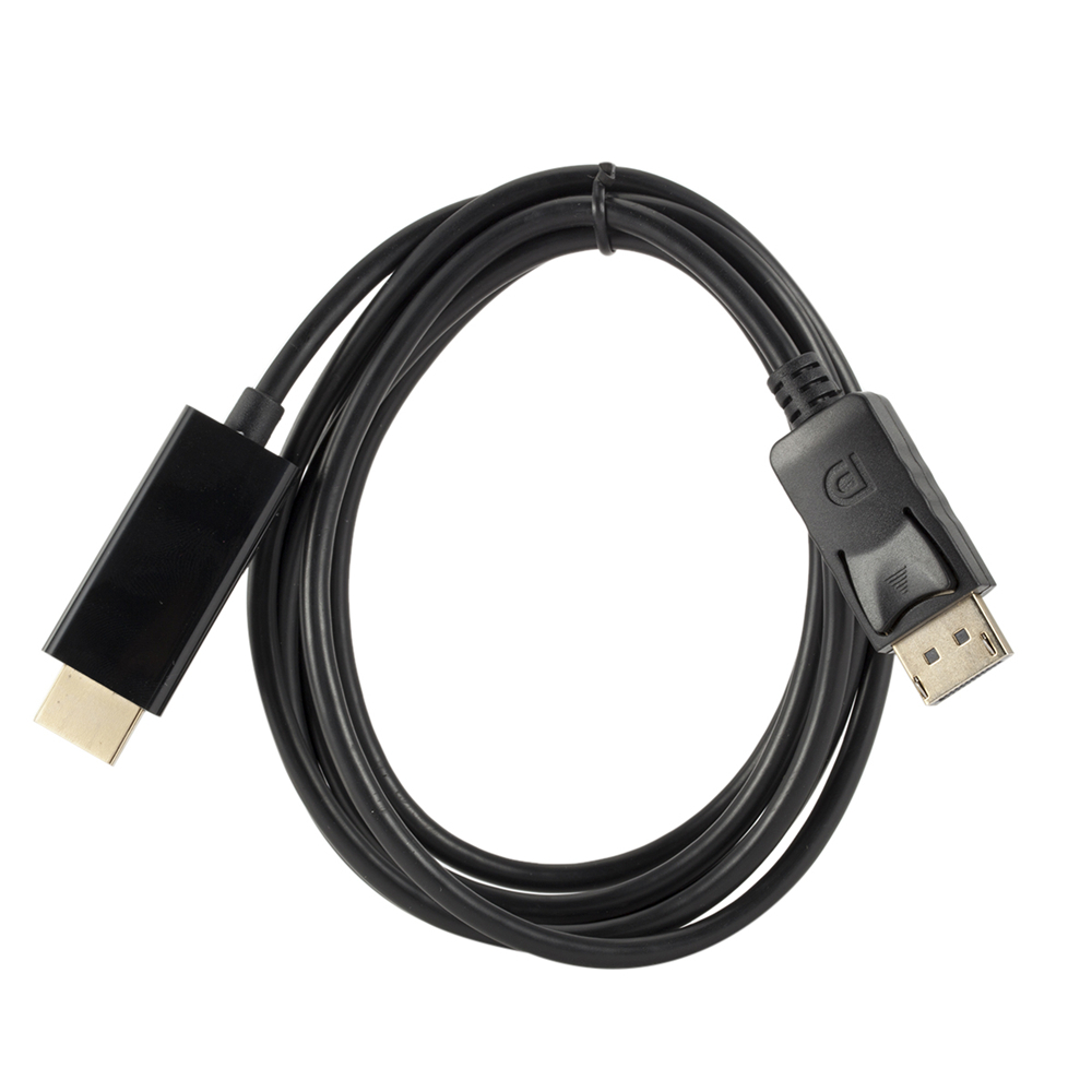 Dp to hdmi 1.8m adapter cable displayport to hdmi male dp to hdmi