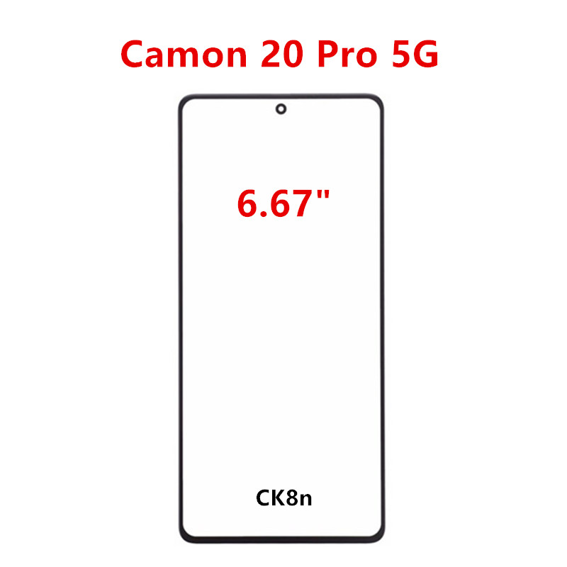 3pcs%20Front%20Screen%20For%20Tecno%20Camon%2020%20Pro%205g%20Premier%20Ck9n%20Ck8n%20Ck7n%20Touch%20Panel%20Lcd%20Display%20Out%20Glass%20Replace%20Repair%20Part%20Oca%20-%20Image%203