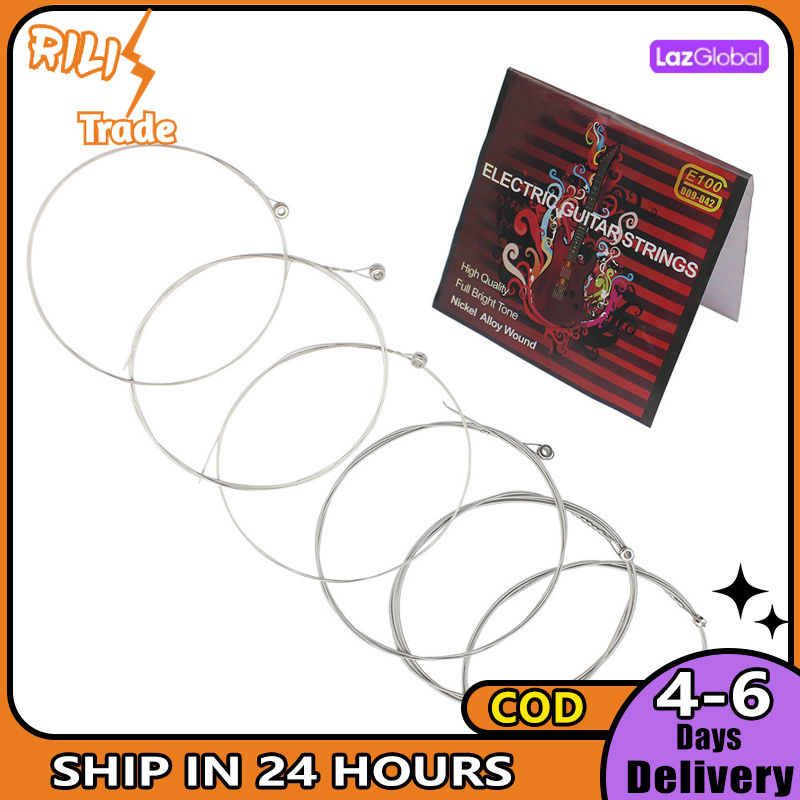 Electric Guitar Strings Replacement Multi Size Stainless Steel Strings Set Musical Instrument Accessories