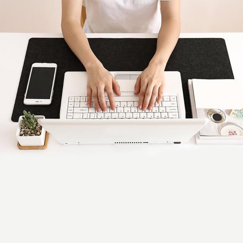 Office Computer Desk Modern Table Felt Cushion Desk Mat | Daraz.lk