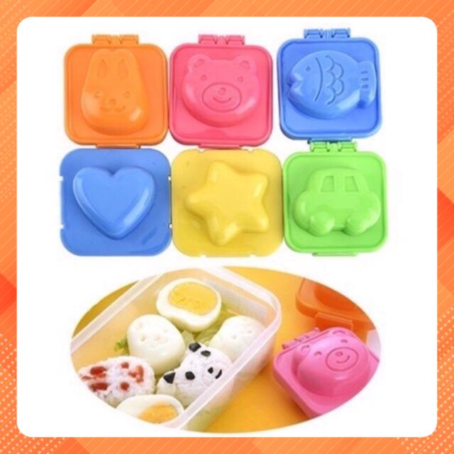 Bộ khuôn cơm khuôn bánh 6 món cho bé