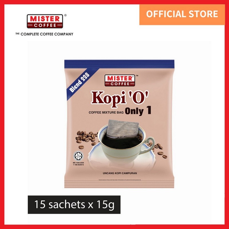 Mister Coffee] Traditional Coffee Kopi 'O Only 1 Blend 228 in