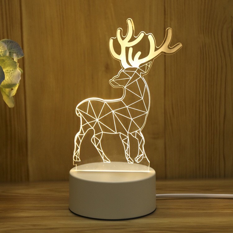 Đèn Ngủ LED 3D Nhiều Mẫu Siêu Xinh