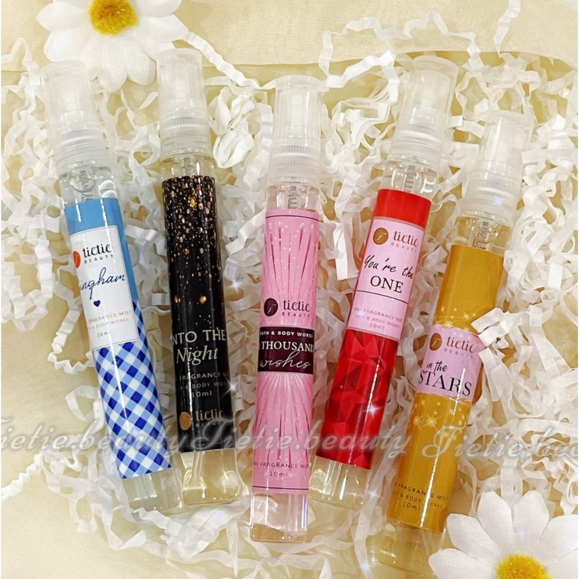 Xịt body mist 10ml lưu hương chai chiết